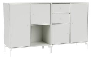 Montana - Couple Sideboard - Nordic / Snow Legs - Skänkar och sideboards - Peter J. Lassen - Grå - MDF