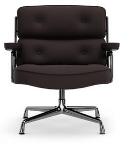 Vitra - Lobby Chair ES 105 Leather Premium Plum 87 - Kontorsstolar - Charles & Ray Eames - Röd