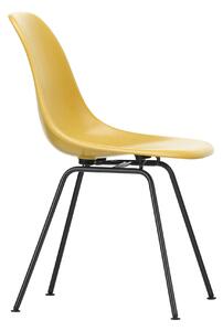 Vitra - Eames Fiberglass Chair DSX - 07 Ochre Light - Basic Dark - Matstolar - Charles & Ray Eames - Beige - Metall/Syntetiskt