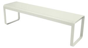 Fermob - Bellevie Bench Clay Grey A5 - Trädgårdsbänkar - Pagnon & Pelhaître - Grön,Grå - Metall