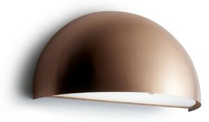 Light-Point - Rørhat Wall LED, Copper Raw, 10,5W LED 3000k, IP23 - Vägglampor utomhus - Jesper J. Pedersen - Koppar