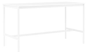 Muuto - Base High Table - 190 x 85 cm, Skiva - Vit laminat - Vit plastkant, Underrede - Vit, Höjd - 105 cm - Barbord - Mika Tolvanen - Vit - Metall/Trä/Plast