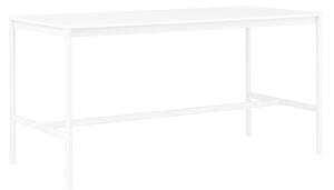 Muuto - Base High Table - 190 x 85 cm, Skiva - Vit laminat - Vit plastkant, Underrede - Vit, Höjd - 95 cm - Barbord - Mika Tolvanen - Vit - Metall/Trä/Plast