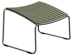 Houe - CLICK Footrest - Olive Green - Utomhuspallar och puffar - Henrik Pedersen - Grön - Metall/Plast
