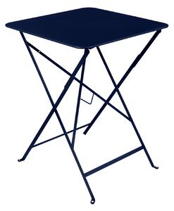 Fermob - Bistro Table 57 x 57 cm, Deep Blue - Balkong- och cafébord - Blå - Metall