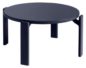 HAY - Rey Coffee Table, 66,5xH32 REY22, Deep blue water-based lacquered beech - Soffbord - Bruno Rey - Blå - Trä