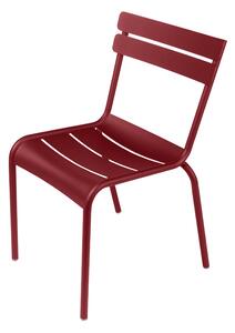 Fermob - Luxembourg Chair Chili 43 - Balkong- och caféstolar - Frédéric Sofia - Röd - Metall