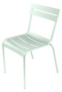 Fermob - Luxembourg Chair Ice Mint A7 - Balkong- och caféstolar - Frédéric Sofia - Blå - Metall