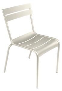 Fermob - Luxembourg Chair, Clay Grey - Balkong- och caféstolar - Frédéric Sofia - Grön,Grå - Metall