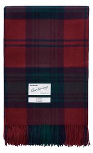 Magniberg - Queen Blanket - Royal Red Wine Tartan - Plädar och filtar - Mönstrad