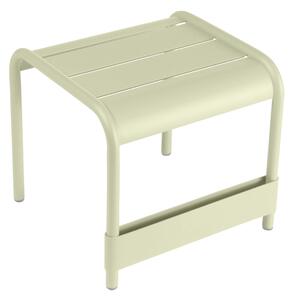 Fermob - Luxembourg Small Low Table/Footrest, Willow Green - Småbord och sidobord utomhus