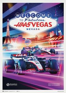 Konsttryck MoneyGram Haas F1 Team - Las Vegas - 2023, Automobilist