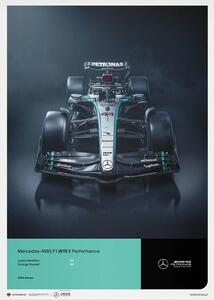 Konsttryck Mercedes-AMG Petronas F1 Team - F1 W15 - 2024, Automobilist