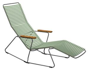 Houe - CLICK Sunrocker - Dusty Green - Solstolar - Henrik Pedersen - Metall/Trä/Plast