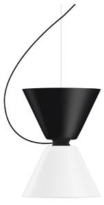 HEM - Alphabeta Pendant Uno - Black/White - Pendellampor - Luca Nichetto - Svart,Vit
