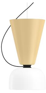 HEM - Alphabeta Pendant Uno - Beige/White - Pendellampor - Luca Nichetto - Beige,Vit