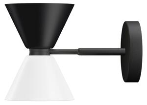 HEM - Alphabeta Wall Light - Black/White - Vägglampor - Luca Nichetto - Svart,Vit