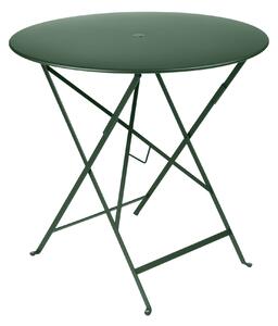 Fermob - Bistro Table Ø 77 cm, Cedar Green - Balkong- och cafébord - Grön - Metall