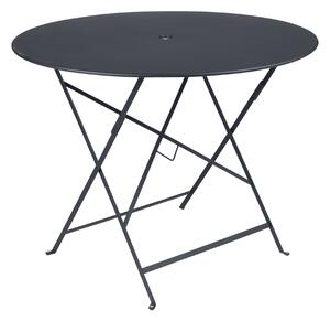 Fermob - Bistro Table Ø 96 cm, Anthracite - Balkong- och cafébord - Grå - Metall