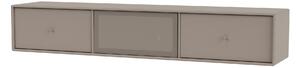 Montana - OCTAVE V TV Bench, 04-Suspensionrails, 141 Truffle - Quickship - Hyllor & Hyllsystem - Peter J. Lassen - Beige - MDF