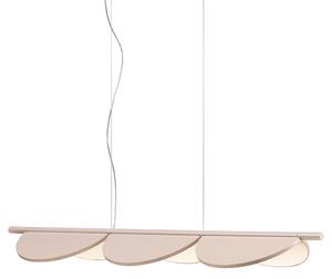 Flos - Almendra Linear, S3, Nude - Pendellampor - Patricia Urquiola - Beige