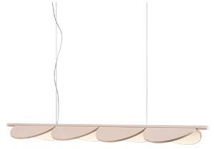Flos - Almendra Linear, S4, Nude - Pendellampor - Patricia Urquiola - Beige