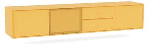 Montana - OCTAVE VIII TV Bench, 04-Suspensionrails, 166 Acacia - TV-bänkar - Peter J. Lassen - Gul - MDF