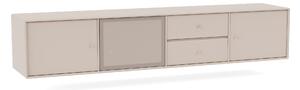 Montana - OCTAVE VIII TV Bench, 04-Suspensionrails, 168 Clay - TV-bänkar - Peter J. Lassen - Beige - MDF