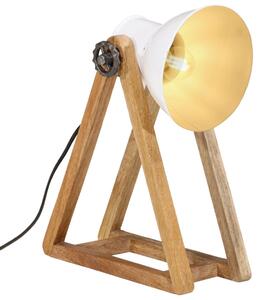 Skrivbordslampa 25 W vit 30x17x40 cm E27