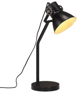 Skrivbordslampa 25 W svart 17x17x60 cm E27