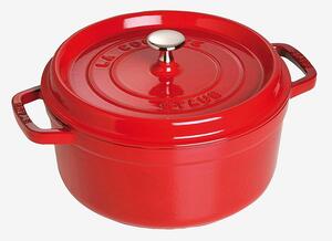 Staub - Gryta La Cocotte rund 26 cm, 5,2 l - Röd - Grytor & kastruller - Från Homeroom