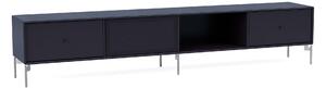 Montana - OCTAVE VII TV Bench, 01-LegsMB126Chrome, 147 Shadow - TV-bänkar - Peter J. Lassen - Svart - MDF