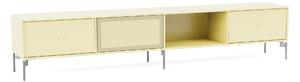 Montana - OCTAVE VII TV Bench, 01-LegsMB126Chrome, 159 Camomile - TV-bänkar - Peter J. Lassen - Gul - MDF