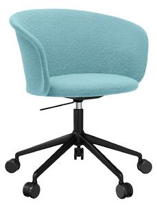 HEM - Kendo Swivel Chair 5-star Castors - Icicle/Black - Kontorsstolar - Sabine Marcelis,LucidiPevere - Blå - Metall/Trä/Skum/Plast/Ull