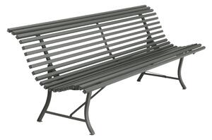 Fermob - Louisiane Bench 200 cm Rosemary 48 - Trädgårdsbänkar - Grön - Metall
