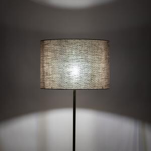 Golvlampa Norrland Beige Matt, Guld Blank