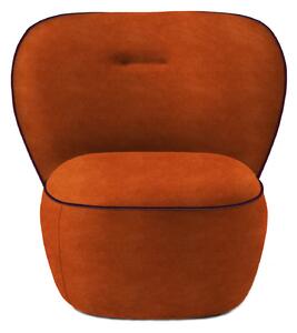 Gervasoni - Loll 07 - Nuage Saffron - Seam 8000 - Fåtöljer - Paola Navone - Orange - Dun/Trä/Skum