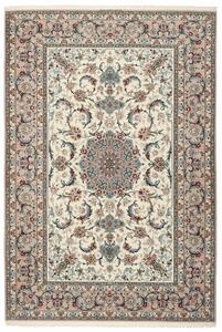 Isfahan silkesvarp Matta 202x296