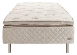 DUX - Dux 10 resårbotten fast 120x200 cm/ Top Pad Bäddmadrass/ Rund oatmeal 20 cm - Sängar - Beige