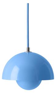 &Tradition - Flowerpot Pendant VP10, Swim Blue - Pendellampor - Verner Panton - Blå