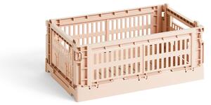 HAY - HAY Colour Crate S - Powder - Korgar och lådor - Rosa