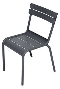 Fermob - Luxembourg Kid Chair Anthracite 47 - Barnstolar - Frédéric Sofia - Grå - Metall