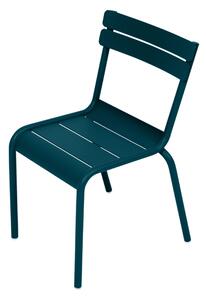 Fermob - Luxembourg Kid Chair Acapulco Blue 21 - Barnstolar - Frédéric Sofia - Blå - Metall