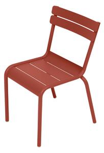 Fermob - Luxembourg Kid Chair Red Ochre 20 - Barnstolar - Frédéric Sofia - Röd - Metall