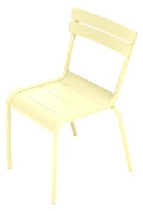Fermob - Luxembourg Kid Chair Frosted Lemon A6 - Barnstolar - Frédéric Sofia - Gul - Metall
