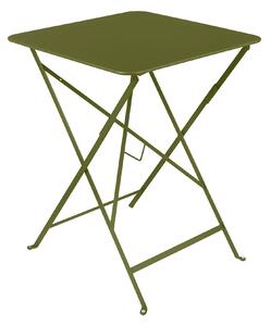 Fermob - Bistro Table 57 x 57 cm, Pesto - Balkong- och cafébord - Grön - Metall