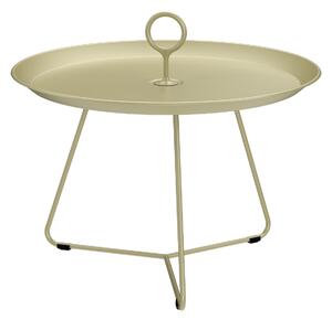 Houe - EYELET Tray Table - Ø 57,5 cm - Pistachio - Soffbord utomhus - Henrik Pedersen - Beige - Metall