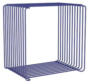 Montana - Panton Wire Single hylla, djup 25,7 cm - Monarch - Hyllor & Hyllsystem - Verner Panton - Blå - Metall