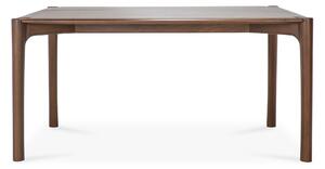 Ethnicraft - PI Dining Table - Varnished Teak - Brown - Rectangular, 160 x 80 cm - Matbord - Alain Van Havre - Brun - Trä