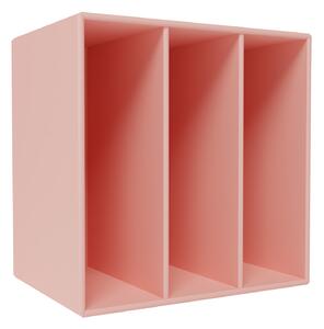 Montana - Montana Mini 1104 - Module With Divisions - Ruby - Hyllor & Hyllsystem - Peter J. Lassen - Rosa - MDF